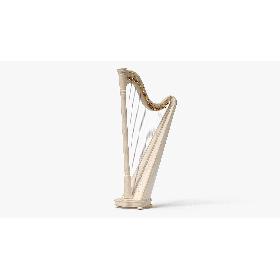 3D model Lever Harp 01